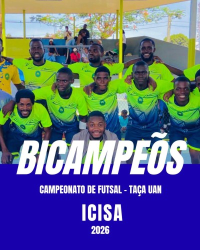 ICISA Conquista Bicampeonato na Taça UAN de Futsal 2026